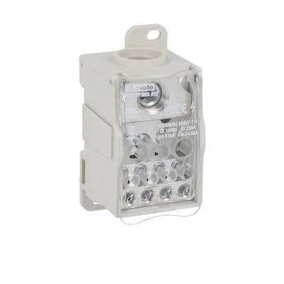 LOVATO ELECTRIC - Bloc répartiteur 1P, 255A, 12 bornes, max. 120mm2