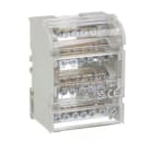 LOVATO ELECTRIC - Bloc répartiteur 4P, 100A, 7 bornes, max. 25mm2