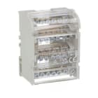 LOVATO ELECTRIC - Bloc répartiteur 4P, 100A, 7 bornes, max. 25mm2