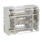 LOVATO ELECTRIC - Bloc répartiteur 4P, 125A, 7 bornes, max. 35mm2