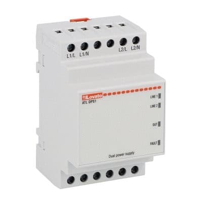LOVATO ELECTRIC - Module d'alimentation double x la mesure et le contrôle des tensions