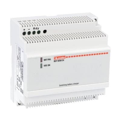 LOVATO ELECTRIC - Chargeurs de batteries auto. modul. x batterie ou Pb 100-240VAC 2,5A 24VDC