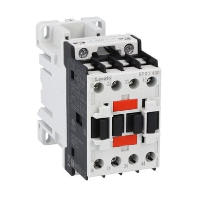 LOVATO ELECTRIC - Contacteur auxiliaire BD0040D, 4NO, contacts AC et DC, 60VDC