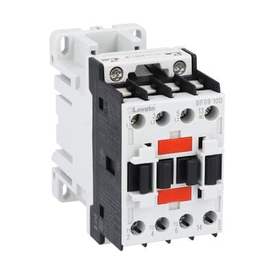 LOVATO ELECTRIC - Contacteur BF0910D, 3P+1NO, 9A AC3, 12VDC