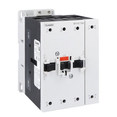 LOVATO ELECTRIC - Contacteur BF115T4A, 4P (NO), 160A AC1, 400V 50/60Hz