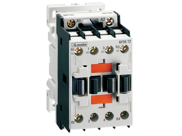 LOVATO ELECTRIC - Contacteur BF38T2L, 4P (2NO+2NF), 56A AC1, 48VDC, faible consommation