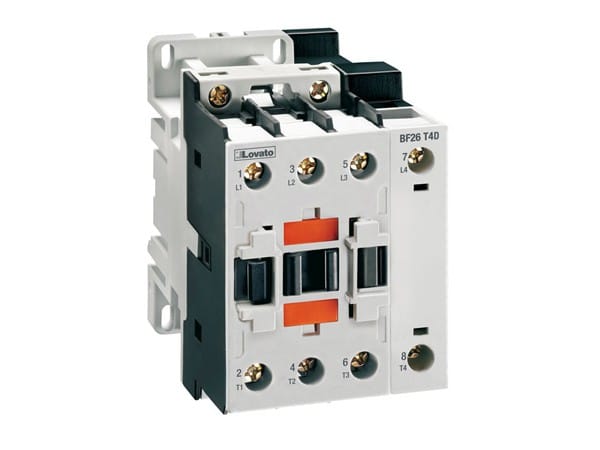 LOVATO ELECTRIC - Contacteur BF26T2L, 4P (2NO+2NF), 45A AC1, 24VDC, faible consommation