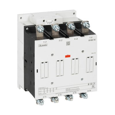 LOVATO ELECTRIC - Contacteur tétrapolaire, cour. de fon.nement IEC Ith (AC1) = 450A, 100-250VAC/DC