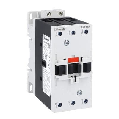 LOVATO ELECTRIC - Contacteur BF4000A, 3P (NO), 40A AC3, 460V 60Hz