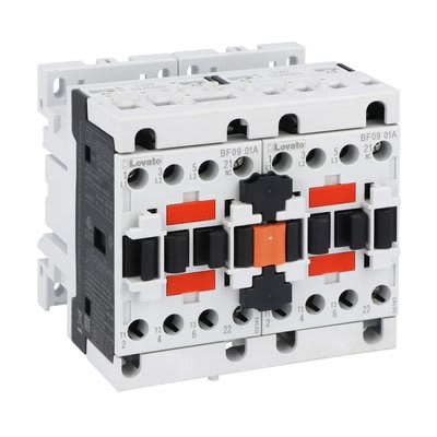LOVATO ELECTRIC - Contact.-inver. de source 9A 4.2kW AC3 230VAC 50/60Hz avec condamn. extèrieure