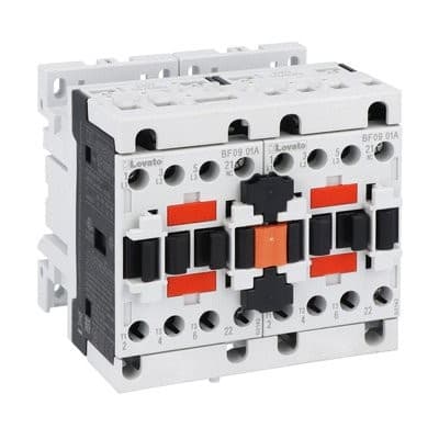 LOVATO ELECTRIC - Contact.-inver. de source 9A 4.2kW AC3 110VAC 50/60Hz avec condamn. extèrieure