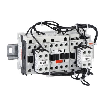 LOVATO ELECTRIC - Démarreur complet étoile-triangle, IEC max 22A. Tension bobine 400VAC 50/60Hz