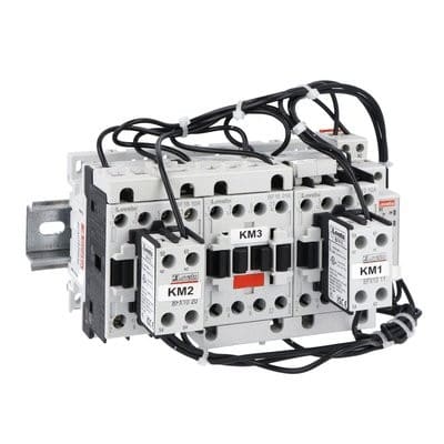 LOVATO ELECTRIC - Démarreur complet étoile-triangle, IEC max 28A. Tension bobine 400VAC 50/60Hz