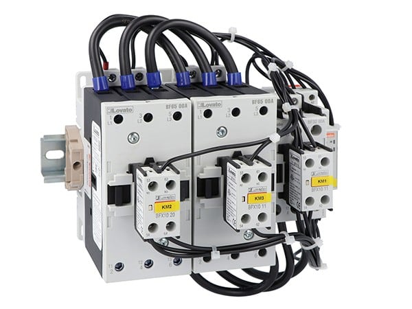 LOVATO ELECTRIC - Démarreur complet étoile-triangle, IEC max 110A. Tension bobine 120VAC 60Hz