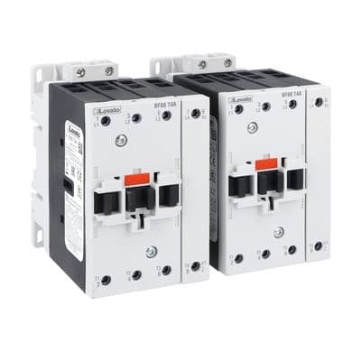 LOVATO ELECTRIC - Contacteur invers. assemble, bobine AC, interverrouillage lateral, 115A