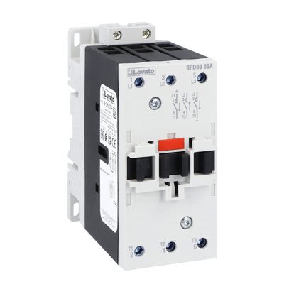 LOVATO ELECTRIC - Contacteur, 3P (NO), 60A/1000V DC1, 400V 50/60Hz