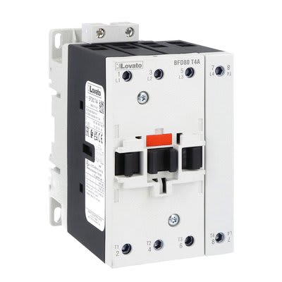 LOVATO ELECTRIC - Contacteur BFD80T4A, 4P (NO), 80A/1000V DC1, 24V 60Hz