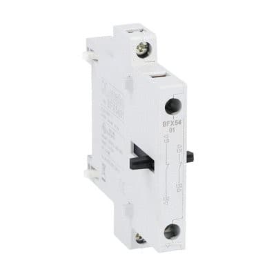 LOVATO ELECTRIC - Condamnation mécanique, Latérale inclus 2 contacts NC x Contact. BF95?BF150 A/E