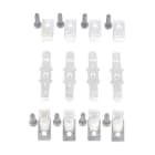 LOVATO ELECTRIC - Contacts principaux. Jeu de 4 pôles complet avec vis. Pour contacteur BF160T4