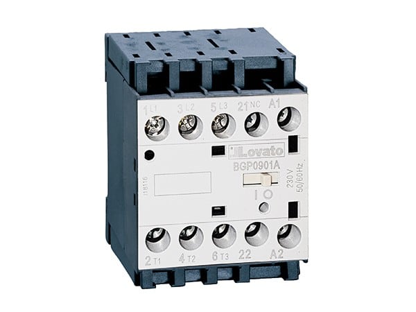 LOVATO ELECTRIC - Minicontacteur, BGP09T4D, 4P NO, 20A AC1, 48VDC, avec broches à souder