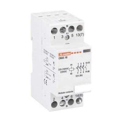 LOVATO ELECTRIC - Contacteurs modulaires 2M 32A AC1 220-230VAC 4NO