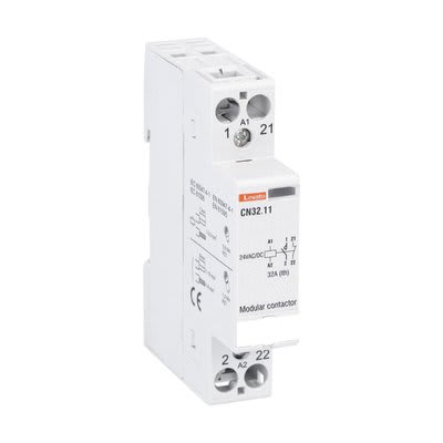 LOVATO ELECTRIC - Contacteurs modulaires 1M 32A AC1 24VAC/DC 1NO+1NC
