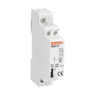 LOVATO ELECTRIC - Télérupteur 1 mod AC1 20A 1NO 230VAC