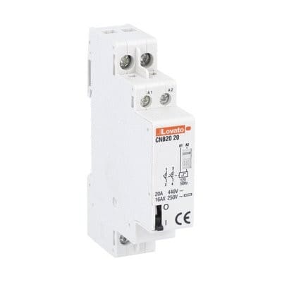 LOVATO ELECTRIC - Télérupteur 1 mod AC1 20A 2NO 12VAC