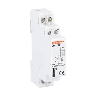 LOVATO ELECTRIC - Télérupteur 1 mod AC1 32A 2NO 12VAC