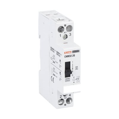 LOVATO ELECTRIC - Contacteurs modulaires à commande manuelle ITH 32A 2NO 24VAC/DC