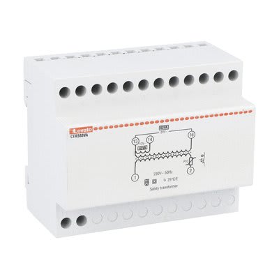 LOVATO ELECTRIC - Trasformateur de sécurité 63VA (230VAC/12-24VAC)