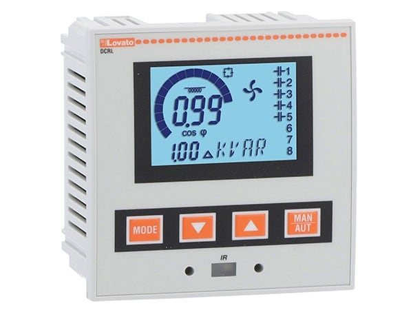 LOVATO ELECTRIC - Régulateur varmétriques, 400VAC, 5 gradins extensible à 8 gradins, 100-440VAC