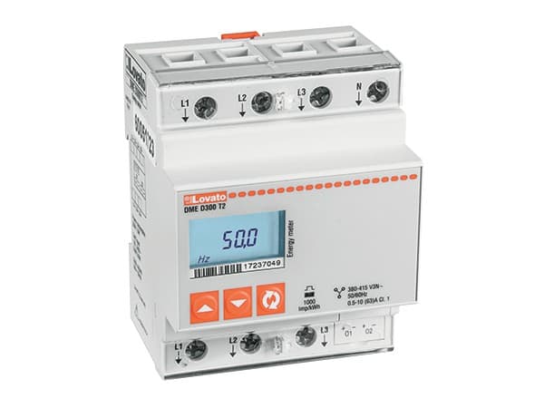 LOVATO ELECTRIC - Compteurs d`énergie DMED300T2MID + certificats UTF