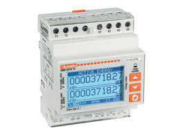 LOVATO ELECTRIC - Compteurs d`énergie numérique extensi. 3L+N 4U 2 aux statique prog. TA/5A