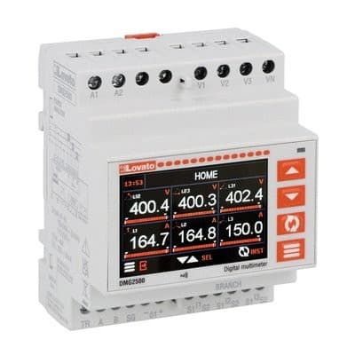 LOVATO ELECTRIC - RAIL DIN 4U GLCD COULEUR PA, RS485, EXP