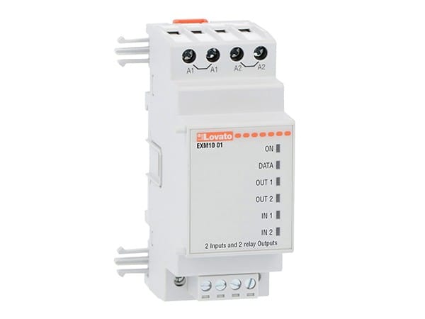 LOVATO ELECTRIC - Modules d`extension pour produits modulaires 2 IN 2OUT à relais 5A 250VAC