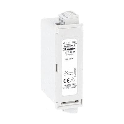 LOVATO ELECTRIC - Modules d`extension 2IN analogiques isolée 0/4 20mA ou PT100 ou 0-10V et 0-+/-5V