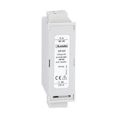 LOVATO ELECTRIC - mod. d`extension x produits encastrables, 3 OUT à Rel. augment gradins de comp