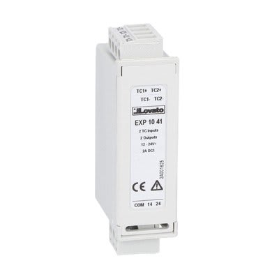 LOVATO ELECTRIC - Modules d`extension pour produits encastrable, 2IN thermocouple 2OUT statique