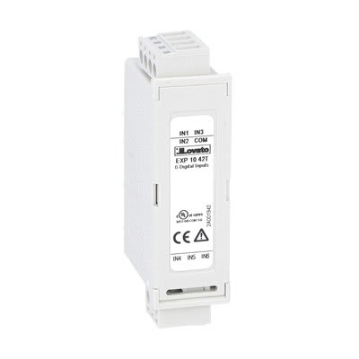 LOVATO ELECTRIC - mod. d`extension x produits encastrables, 6 IN numériques, vers. PCB tropicalisé