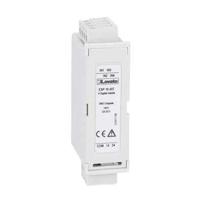 LOVATO ELECTRIC - mod. d`extension x produits encastrables, 4 IN et 2 OUT numériques