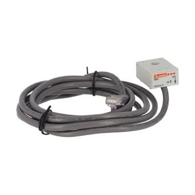 LOVATO ELECTRIC - Transforma. de courant électronique monophasé 32A avec câble RJ45, longueur 2m