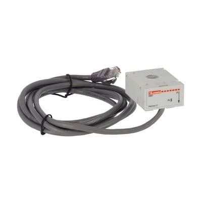 LOVATO ELECTRIC - Transforma. de courant électronique monophasé 80A avec câble RJ45, longueur 2m