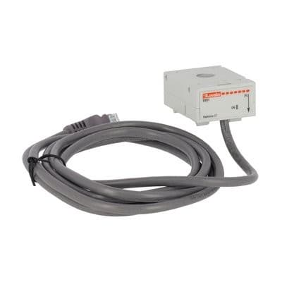 LOVATO ELECTRIC - Transforma. de courant électronique monophasé 125A avec câble RJ45, longueur 2m