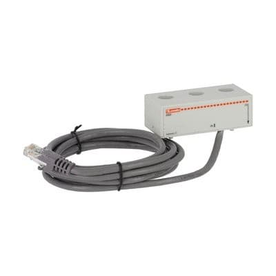 LOVATO ELECTRIC - Transforma. de courant électronique monophasé 80A avec câble RJ45, longueur 2m