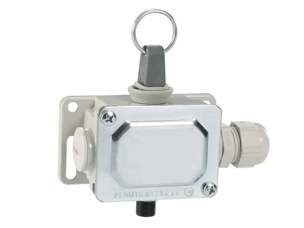 LOVATO ELECTRIC - Interrupt de pos PL IP65 à commande par câble, 25N contact 1NO+1NC sans réarmem.