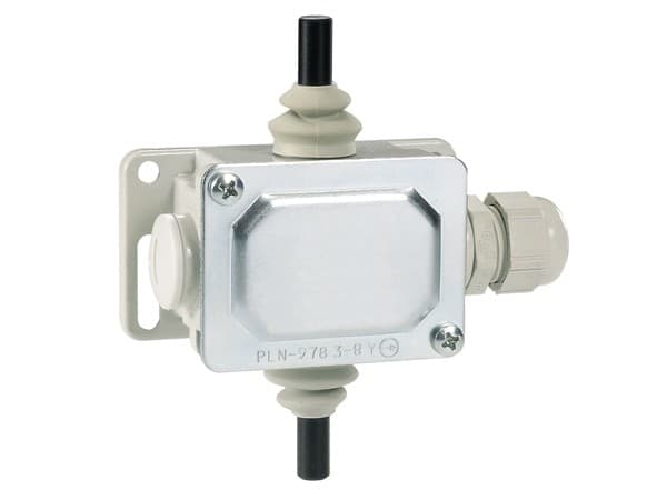 LOVATO ELECTRIC - Interrupt de pos série PL I65 Bi-directionne, a poussoir métallique, contact 2NC