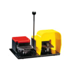 LOVATO ELECTRIC - Interrupt a deux pedale en PVC + action libre+verrouil ou repos, 1NO+1NC SNAP