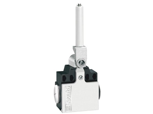 LOVATO ELECTRIC - Interrupt en métal de pos a lev à rouleau 1NO+1NC dépend.Rouleau en céramique