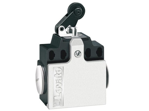 LOVATO ELECTRIC - Interrupteurs de position a levier à galet central 1NO+1NC brusque. Galet métal